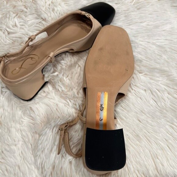 Sam Edelman Tara sling back shoes size 6 - Picture 7 of 15